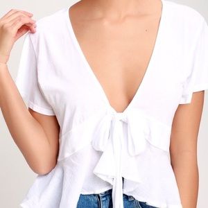 Free People Knot Me Top